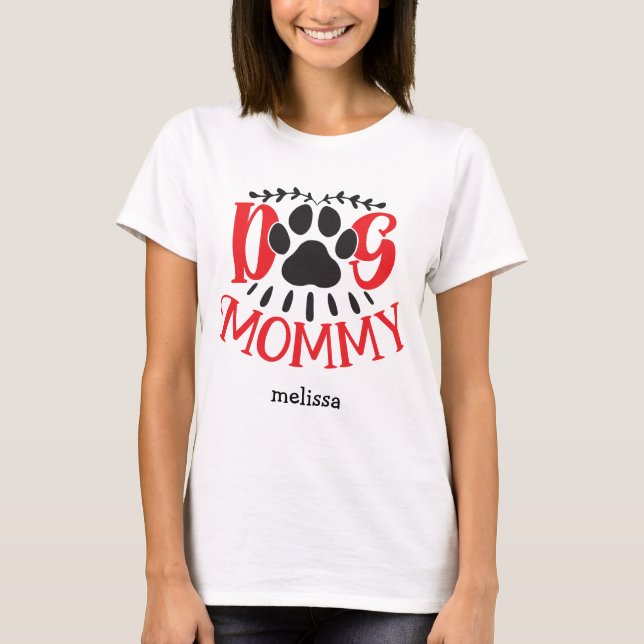 Personalisiert Hundemy T-Shirt (Vorderseite)