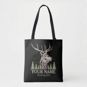 Personalisiert Hunter Deer Elk Antler Jagdclub  Tasche