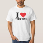 Personalisiert I Heart T - Shirt<br><div class="desc">Ich höre benutzerdefinierte T-ShirtsErstellen Sie Ihren eigenen T - Shirt im Herzen!. ändern Sie "Ihren Text" zu dem, was Sie gewollt haben. Geben Sie einfach den Text von was oder wer auch immer Sie Liebe für Ihre eigenen Custom I Heart T - Shirt! Brauchen Sie Hilfe? E-Mail und ich werde...</div>