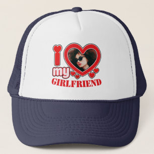 Personalisiert I Liebe Foto meiner Freundin Truckerkappe