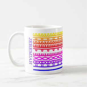 Personalisiert I LIEBE JESUS Versteckte Meldung Ch Kaffeetasse
