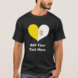 Personalisiert I Liebe Vatikanstadt T - Shirt