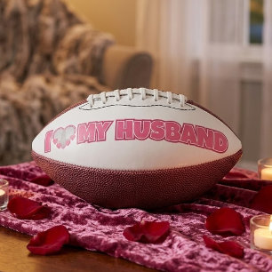 Personalisiert Ich Liebe Meinen Mann – Foto des Eh Football