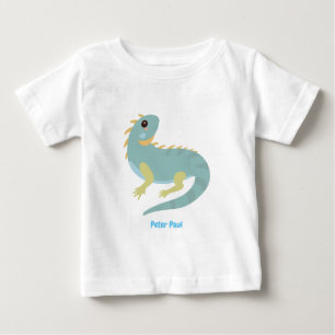 Personalisiert Iguana Lizard Baby T - Shirt
