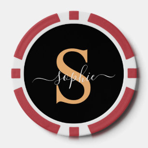 Personalisiert Ihr Name, Individuelle Name, Geburt Pokerchips