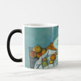 Personalisiert "Ihr Name" Paul Cezanne Fruit Verwandlungstasse
