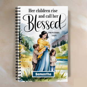 Personalisiert ihre Kinder Christliche Zeitschrift Notizbuch