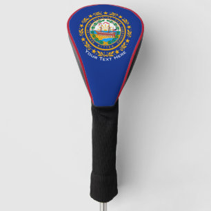 Personalisiert Ihre Text-New Hampshire Golf Headcover