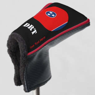 Personalisiert Ihre Text-Tennessee-Staats-Flagge Golf Headcover
