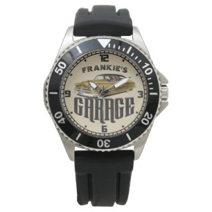 Personalisiert IHREN NAMEN 1950 Quecksilbermagazin Armbanduhr