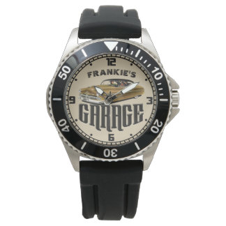 Personalisiert IHREN NAMEN 1950 Quecksilbermagazin Armbanduhr