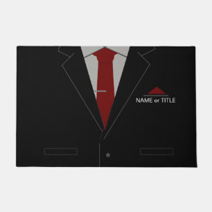 Personalisiert Ihren Namen Funny Business Doormat Fußmatte