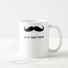 Personalisiert Ihren Text hier, Mr. Mustache Kaffeetasse
