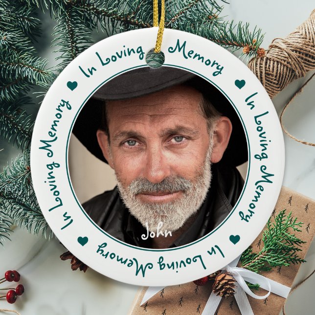 Personalisiert im Foto Speicherwahrnehmung Keramik Ornament (Von Creator hochgeladen)