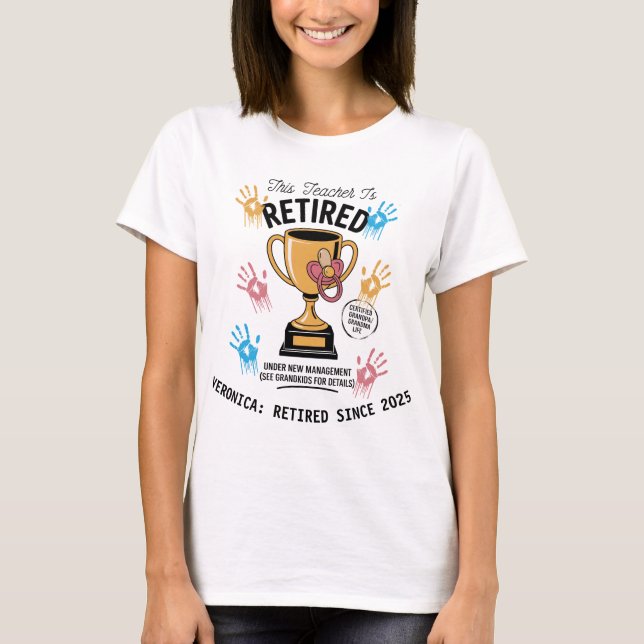 Personalisiert im Rahmen des neuen T-Shirts für di (Vorderseite)