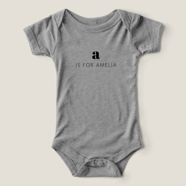 Personalisiert Initial ist für Name Niedlich Sweet (Design Vorderseite)
