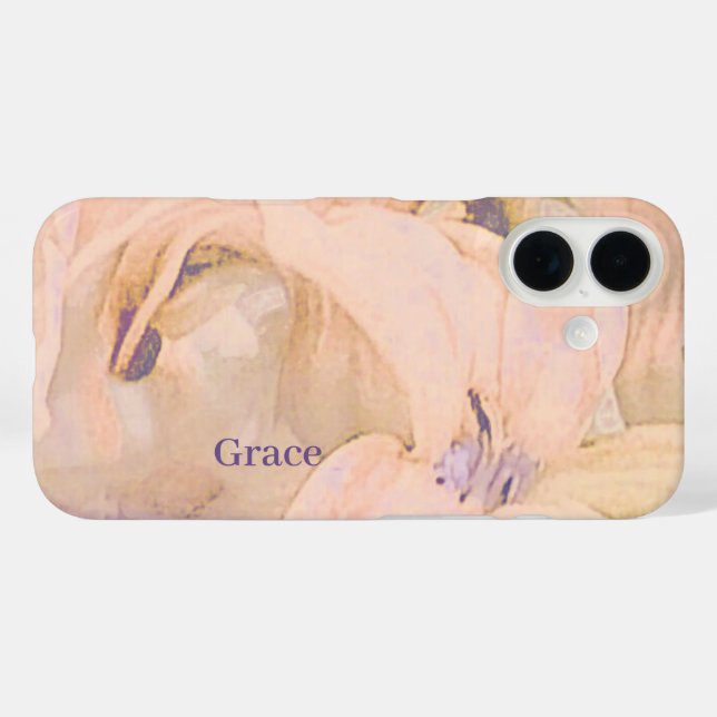 Personalisiert iPhone 16 Hülle (Rückseite (Horizontal))