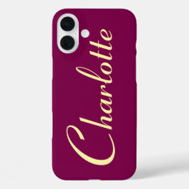 Personalisiert iPhone 16 Plus Hülle