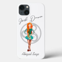 Personalisiert Irish Dance Hard Shoe Celtic Knot