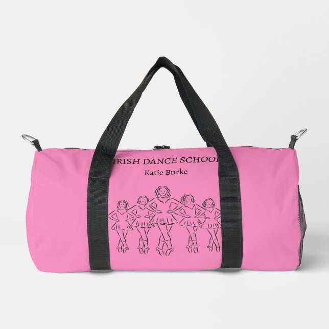 Personalisiert Irish Dancer Duffle Bag (Vorderseite)
