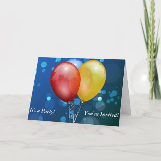 Personalisiert ist es ein Party, dass Sie eingelad Einladung