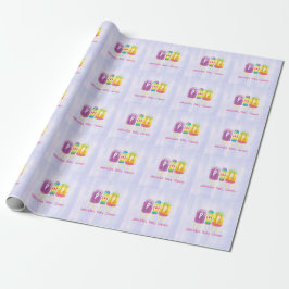 Personalisiert ist sie ungefähr zur geschenkpapier