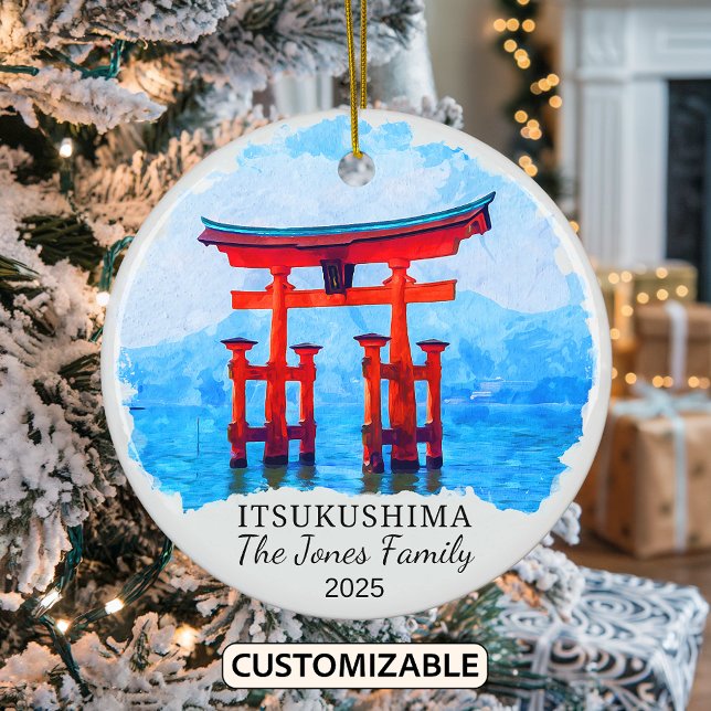 Personalisiert Itsukushima Ornament, Japan Keramik Ornament (Von Creator hochgeladen)