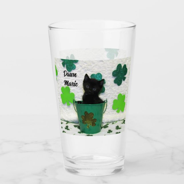 Personalisiert - Jack am St. Patrick's Day der Kat Glas (Vorderseite)