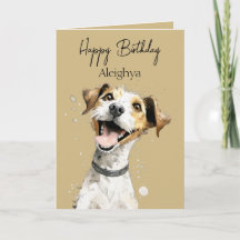 Personalisiert Jack Russell