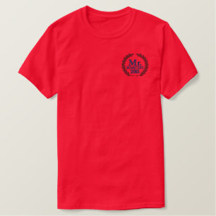 Personalisiert Jahr Ihres Namens für Herrn Sticker Besticktes T-Shirt