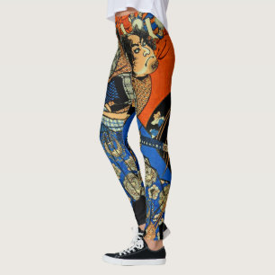 PERSONALISIERT JAPANESE SAMURAI LEGGINGS
