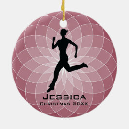Personalisiert Jogger Runner Ornament