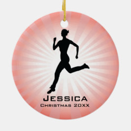 Personalisiert Jogger Runner Ornament
