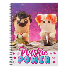 Personalisiert Kawaii Niedlich Plushie Power Foto Notizblock