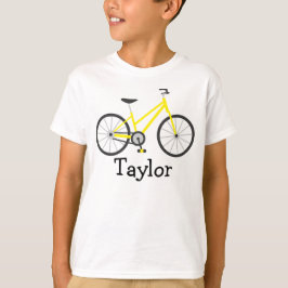 Personalisiert Kids Bicycle T - Shirt