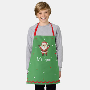 Personalisiert Kids Festliches Weihnachtsgebäck Schürze
