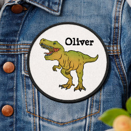 Personalisiert Kids Green T-REX Dinosaurier