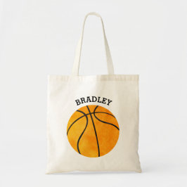 Personalisiert Kids Orange Basketball Sportboote Tragetasche