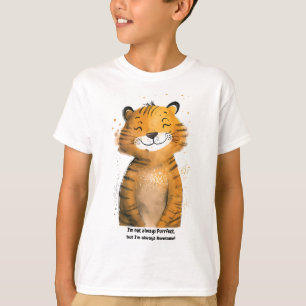 Personalisiert Kids tiger T - Shirt
