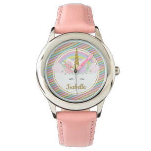Personalisiert Kids Unicorn Watch Armbanduhr