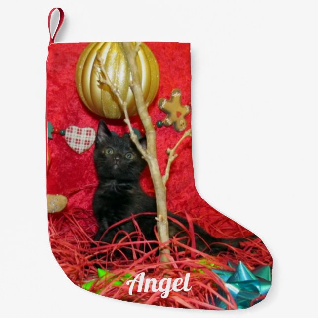 Personalisiert - Kimbas Strumpf zu Weihnachten ( C Kleiner Weihnachtsstrumpf (Vorderseite)