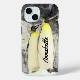 Personalisiert King Penguins Handy Case