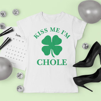 Personalisiert Kiss Me St. Patrick's Day T-Shirt