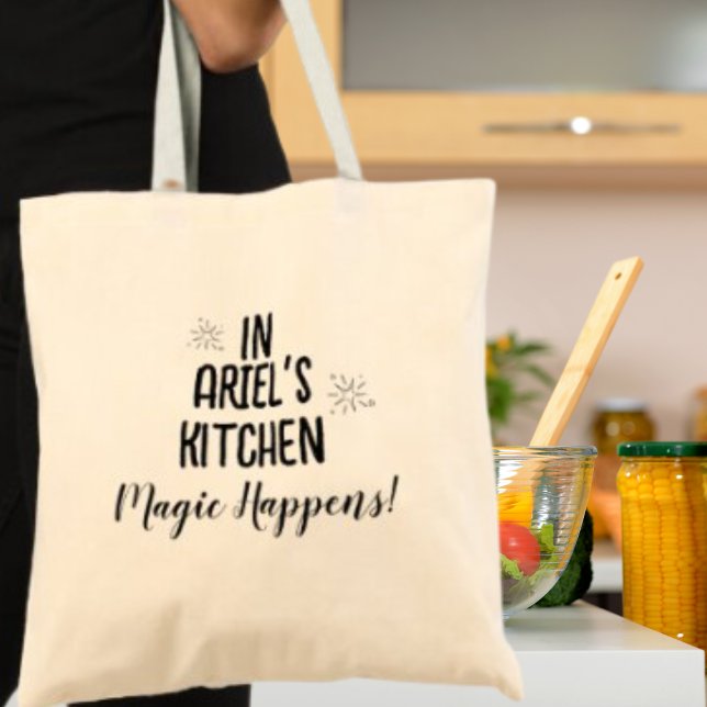 Personalisiert Kitchen Magic Koch Koch Feinschmeck Tragetasche (Get yours today and let the magic begin!)