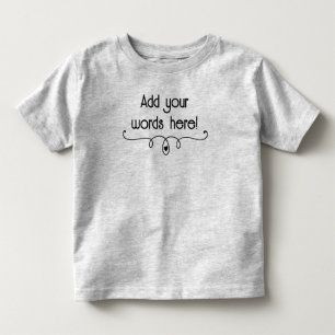 Personalisiert Kleinkind T-shirt