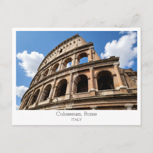 Personalisiert, Kolosseum, Rom, Italien Postkarte