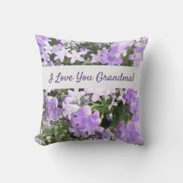 Personalisiert Lavendel Floral Ladys Custom Gift Kissen