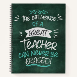 Personalisiert-Lehrer-Wertschätzung - SpiralNotebo Notizbuch
