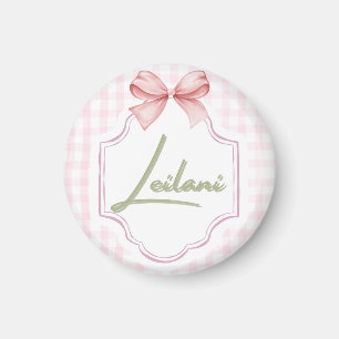 Personalisiert Leilani Baby Girl Kinderzimmer Ging Magnet