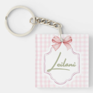 Personalisiert Leilani Baby Girl Kinderzimmer Ging Schlüsselanhänger